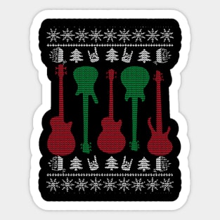 Ugly Bass Guitar Sticker